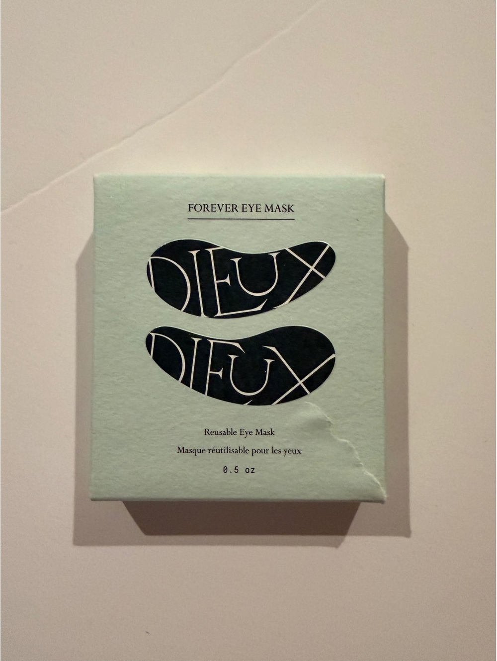 Dieux Forever Eye Mask Reusable 100% Silicone Patches 1 Set